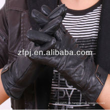 Mode Männer Cheape Waschen PU schwarze Handschuhe Leder Produkte